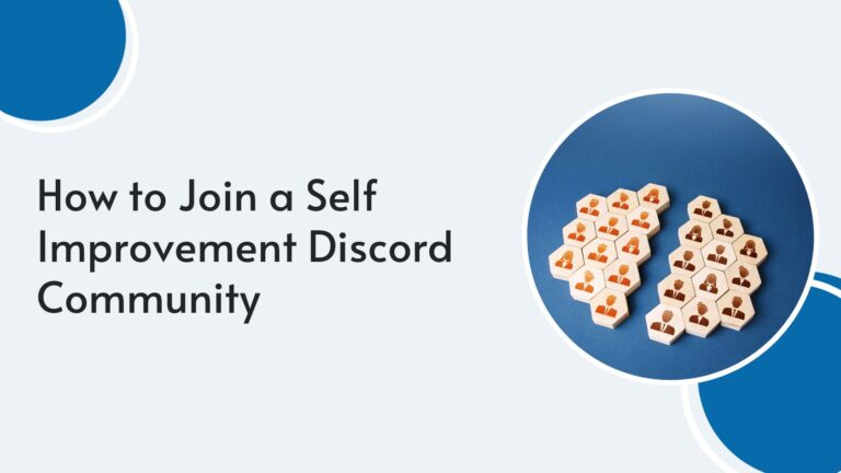 How to Join a Self Improvement Discord Community