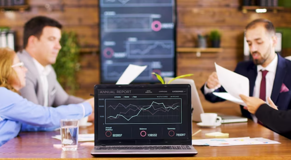 Visual representation of a Personal Finance Dashboard displaying investment growth, budget tracking, and financial insights.